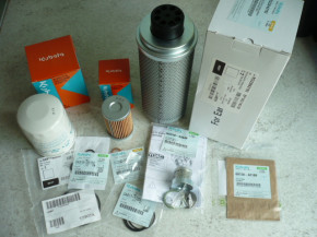 Service Maintenance Kit Filter Set Oil Filter Fuel Filter Kit Kubota KX61-3 / KX71-3 / KX91-3 / KX101-3 / U35-3