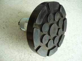 Plug-in mushroom holder elevation with turntable support plate Herrmann ECO Lift 2.35