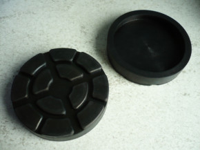 lift pad, rubber pad, rubber plate for Ravaglioli lift (122mm x 25mm without pins)