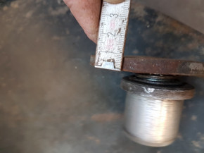 Support arm plate support plate mounting elevation pad CL LO-2.32 Longus 120 x 16mm