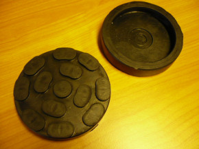 lift pad, rubber plate, rubber pad for RAV Ravaglioli lift (100mm x 21mm)