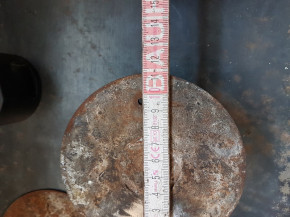 Support arm plate support plate mounting elevation pad CL LO-2.32 Longus 120 x 16mm