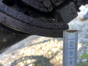 Brake shoe brake blocks brake brake pads Takraf VTA DFG 2002 forklift