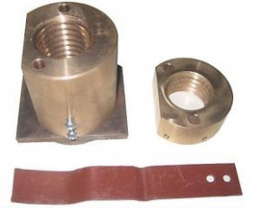 lifting nut and safety nut Set for Zippo lift type ZO Ford, ZO 2-3 T, ZO 2VW, ZO 2TE, ZO 2/T03, ZO 2/1, 2, 3, 4, 5, 6, ZO 3