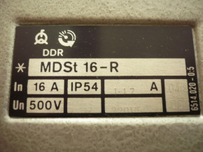 Control box, control cabinet DDR VEB MDSt 16-R for various lifts