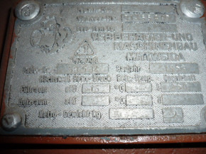 VEB DDR GDR compressor piston compressor compressed air 250 liters