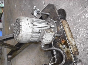 Electric motor 19mm shaft replacement motor VEM Sachsenwerk VEB DDR Takraf Lunzenau