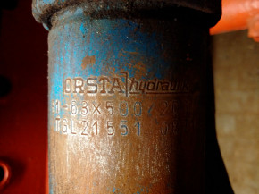 sealing gasket set Nutring Orsta hydraulic cylinder TWS VEB DDR RS 09 GT 124 / T159 (rod = 40 mm diameter)