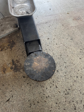 Plug-in mushroom holder elevation with turntable support plate Herrmann ECO Lift 2.35