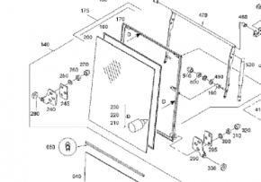 Bearing bearing windshield window Kubota KX61-3 71-3 cabin RG51847200