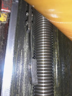 Diving oiler, oil wipers new version for Romeico Atlantic 2 post lift TC KC (Felt + hanger)