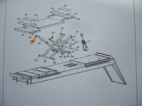 Sliding disc sliding piece sliding block nussbaum Unilift Uni-Lift 3500