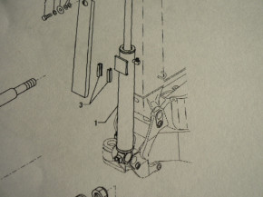 Sliding piece for protection guide slide Yanmar SV17 mini excavator 17248572340