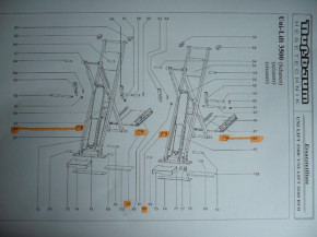 sliding block, guide block for Nußbaum Unilift 3500 i.a. type ULN 035
