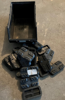 Support plate rubber support support plate receiving plate Maha