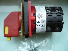 Main switch Control switch Disconnect switch Nussbaum SPL4000 Autolift