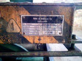 Seal kit seal Takraf scissor lift table VEB lift GDR loading dock HT 2000