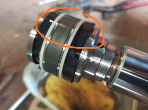 Seal Kit Gasket Collar Support Ring Hydraulic Cylinder J.A. Becker TW 251