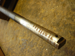 Spindle threaded rod Spindle drive Hofmann 2 columns Lifting platform GTE 2500 / STE 2500