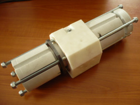 original lifting nut + safety nut in Set for Zippo lift Type 1750