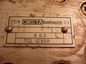 Orsta tandem pump hydraulic pump for VTA Forklift Takraf DFG 3202 N-A C40-2 L A6,3 L / DFG 3002 C40-2 L + A6,3 AL