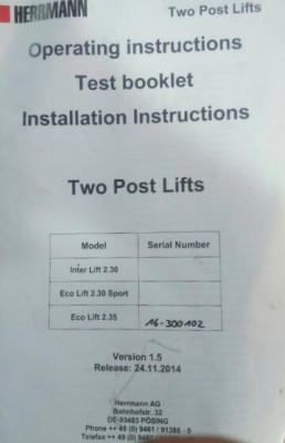 Control board PC board PCB board Mainboard Herrmann Eco Lift 2.35 / WÜRTH EL235 / WÜRTH EL235M