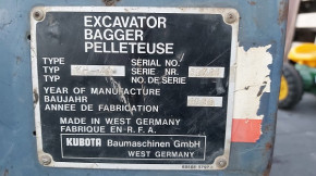 Sprocket wheel for travel motor Kubota KH41 / KH012 mini excavator 6851194130