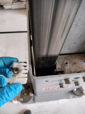 Alu central holder slide guide lifting slide guide Ravaglioli RAV KPN KPX KP