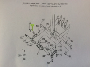 Pin Bolt Kubota KX41-3 Mini Excavator RG13866750