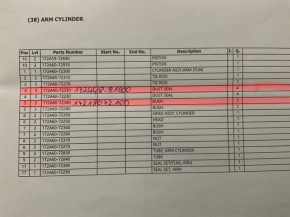 Socket Bolt Bolt Pin Pin Kubota KX015 16-4 018-4 019-4 Mini Excavator RG15866752