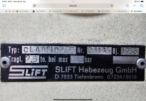 lift pad, rubber pad, rubber plate for Slift lift (125mm x 28 mm, with steel insert)