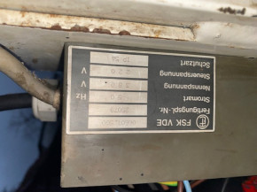 up/down switch MWH Consul 2.25 2.50 lift H049 H052 H105 H109 H142 H143 H146 H165 H169 H200 H238 H300 H365 (with cable and floor mounting)