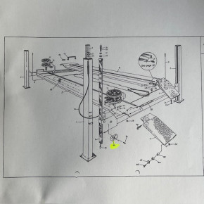 Sliding pad Stenhoj Type 005300 430A, 005433 530AL Major 4030 / 473343 473344