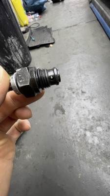 Check valve, hydraulic valve, holding valve, Nussbaum Sprinter Mobil II 2