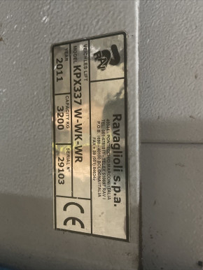 Support plate rubber plate rubber pad Ravaglioli 123mm without pins