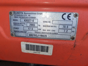 Bucket Connector RG26866700 RG268-66700 Bushings Scraper Kubota KX027-4
