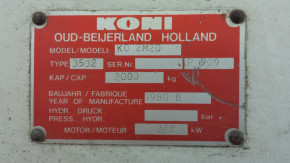 lifting nut, load nut for Koni lift Type KO2M20, KN2, M20, 3532/T719