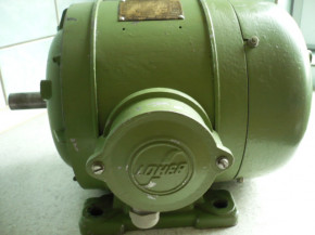 Electric motor, power DC motor, AC motor, pump motor Loher Söhne AC 2-4