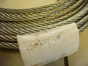 Set control cable, shift cable for Longus Car lift Herrmann type CL 2.40 M / 4 tons