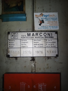 Follower nut safety nut Marconi RAV Ravaglioli Typ R 121 - 125, KP 121/2, KP 121/3n, KP 121-3, KP 123D, KP 123, KP 124, KP 125, KP 305 - Marconi KP 125 n / KP 12