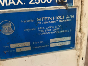 Nut Set Load Nut Lifting Nut Main Nut Load Nut Stenhoj Mascot Maestro