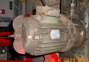 Electric motor 22mm shaft Exchange motor Motor VEM Thurm ETM DDR Takraf Lunzenau