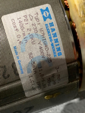 Motor electric motor drive W7HIu4D-277 for Maha lift Type ECON EL 2.5 GF / EL 2.5 GP