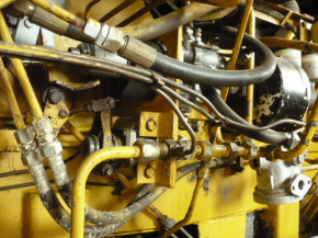 Main brake cylinder Brake cylinder Takraf Forklift VTA DFG 6302 Paul Fröhlich