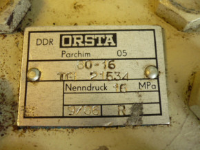 Orsta steering unit 80-16 Hydraulic steering transmitter Steering oritrile Takraf DFG 3202 N-A Forklift