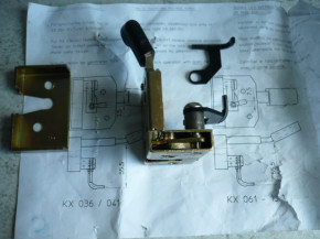 Door lock cabin assembled lock Kubota KX36 41 KX 61 - 151 excavator 6972946540