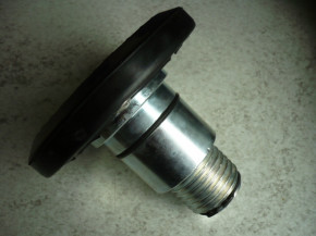 Plug-in mushroom holder with turntable support plate Herrmann swivel arm 4.0-6.5t