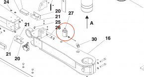 Piston lock piston locking locking piston Lock Ravaglioli RAV 1110K-KR