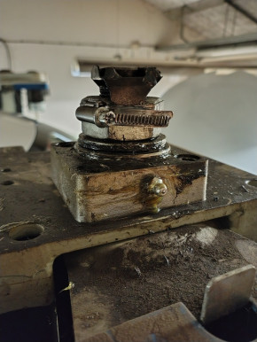 bearing flange (for two bearings without bearing) Beissbarth Romeico R 224 until R 236 lift