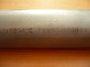 Pipe, hydraulic cylinder for 1,5 tons VEB Takraf Scissor lift Lunzenau